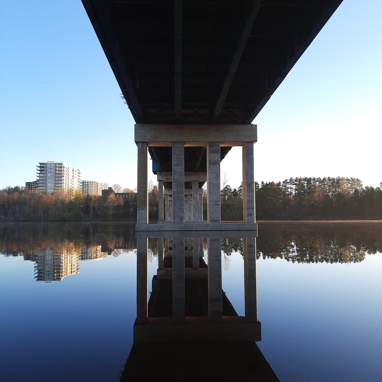 Sous Le Pont Jacques Cartier Soleil 7 Mai 2021