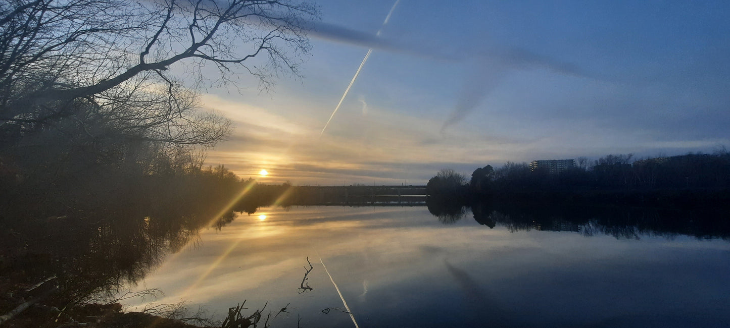 Le Journal De David -Le Coucher Soleil Du 2021-11-20 Sherbrooke (Vue 1) Cliquez Pour Voir Les 8