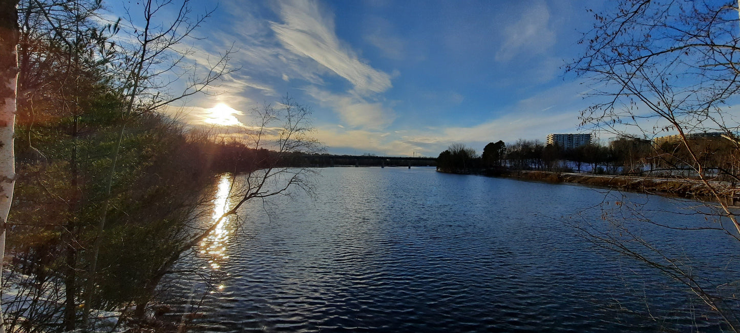 La Glace Est De Retour Sur La Rivière Magog - Journal Sherbrooke Du 2021-11-28 (15 Photos)