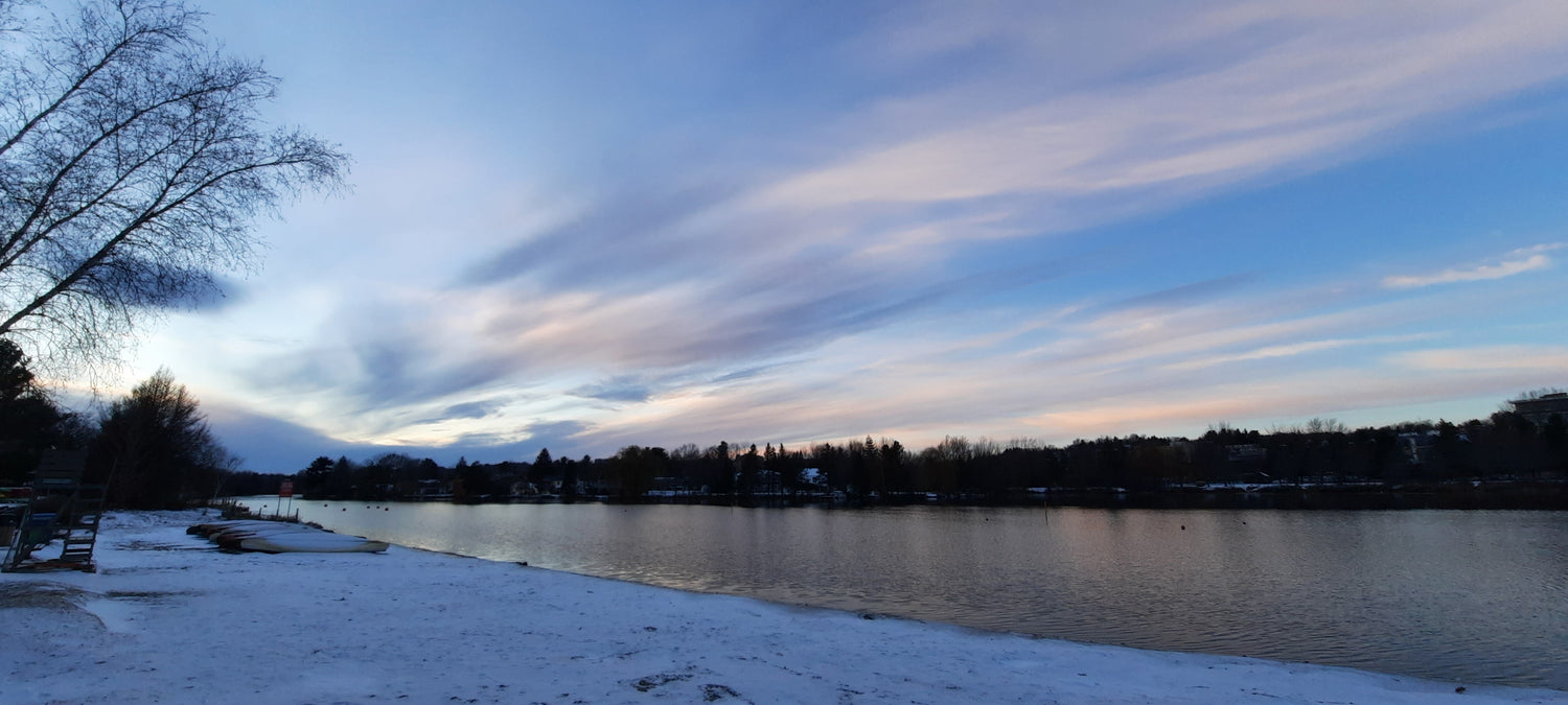 Parc Blanchard 2021-11-28 Rivière Magog À Sherbrooke (Vue Blanchard)