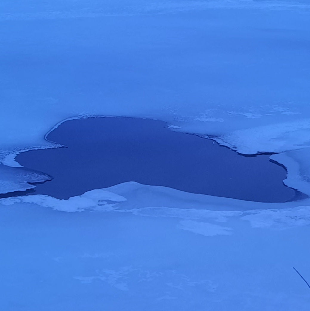 Un Lac Dans Une Rivière