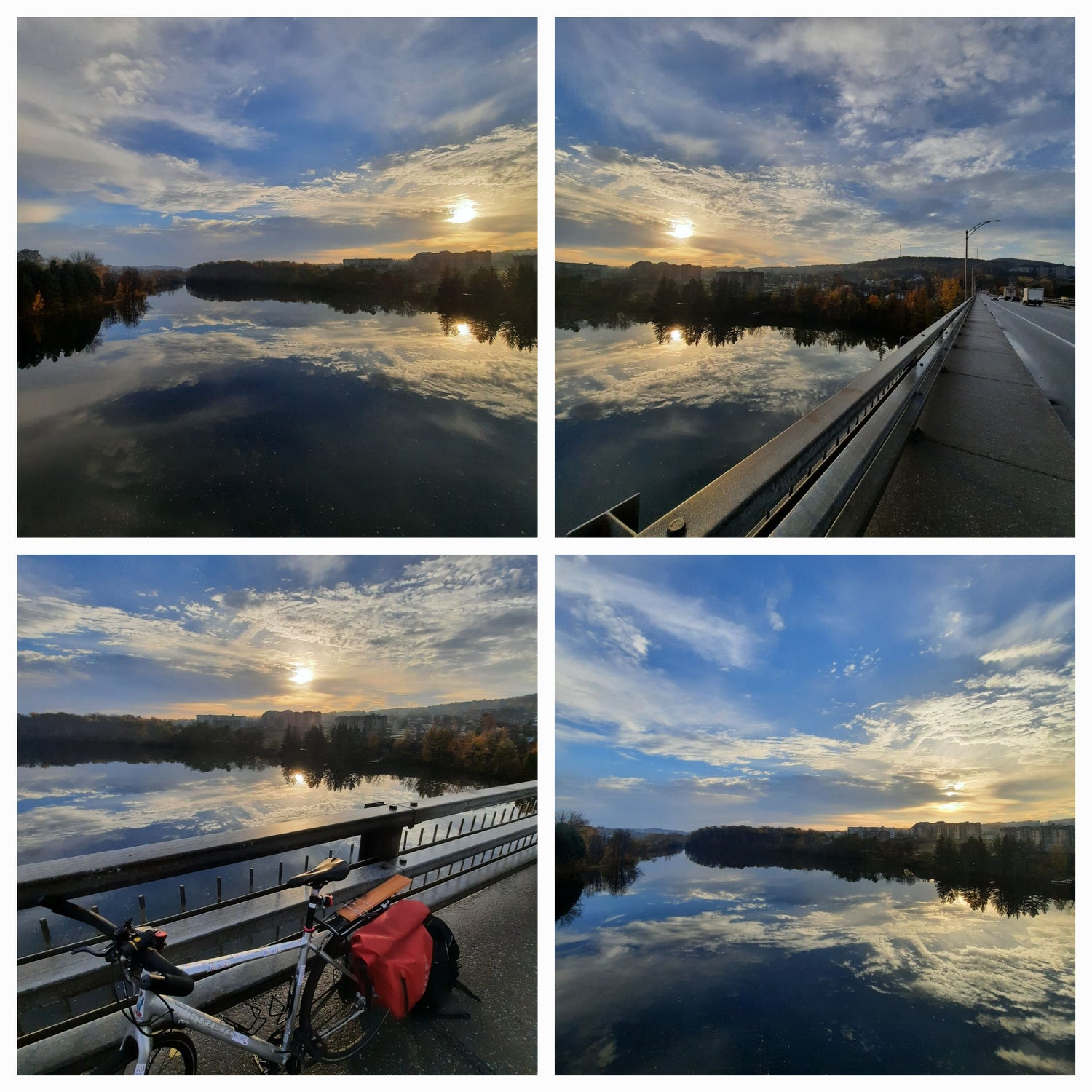 Vue sur le pont Jacques Cartier 1