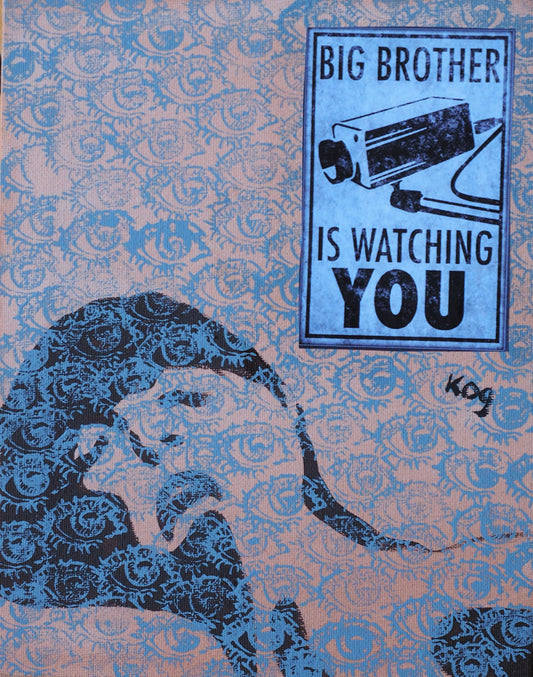 Big Brother Is Watching You Toile