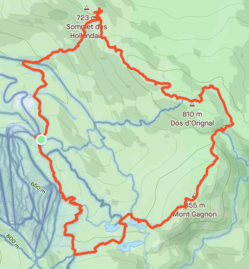 Mont Sutton 7 Novembre 2021 (Résumé)