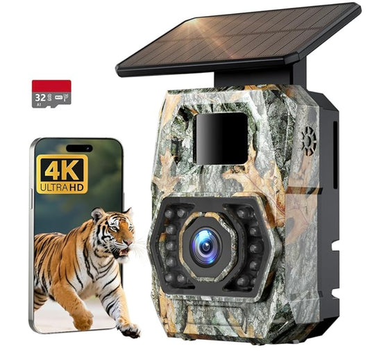 Find the number of images taken with the trail camera.