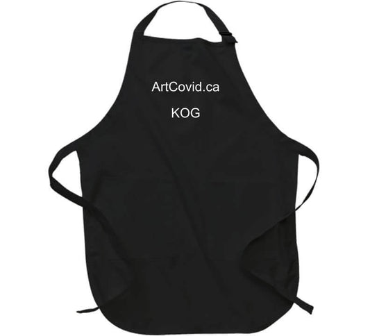 Artcovid Kog T Shirt Apron / Black Large T-Shirt